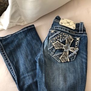 Miss me jeans gently worn size 25
